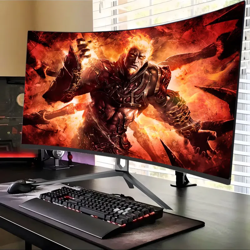 Monitor Lengkung FY 4K 240Hz L - High Refresh Monitor ulasan dan harga