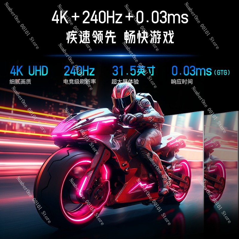 Monitor Gaming 4K QD-OLED Laya - High Refresh Monitor ulasan dan harga
