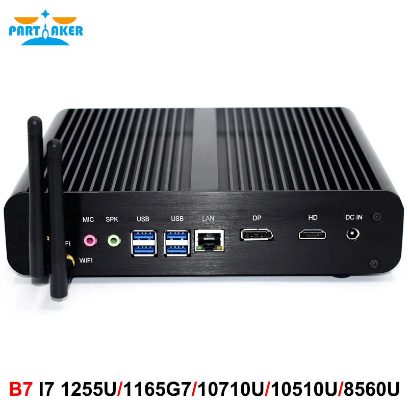 Partaker Mini PC Tanpa Kipas G - Pc Gaming Cpu ulasan dan harga
