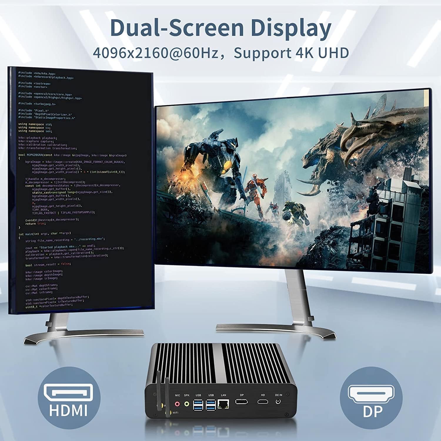 Partaker Mini PC Tanpa Kipas G - Pc Gaming Cpu ulasan dan harga