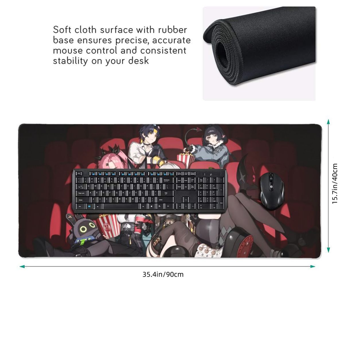 Alas Mouse Besar Zenless Zone  - Pc Gaming Zone ulasan dan harga