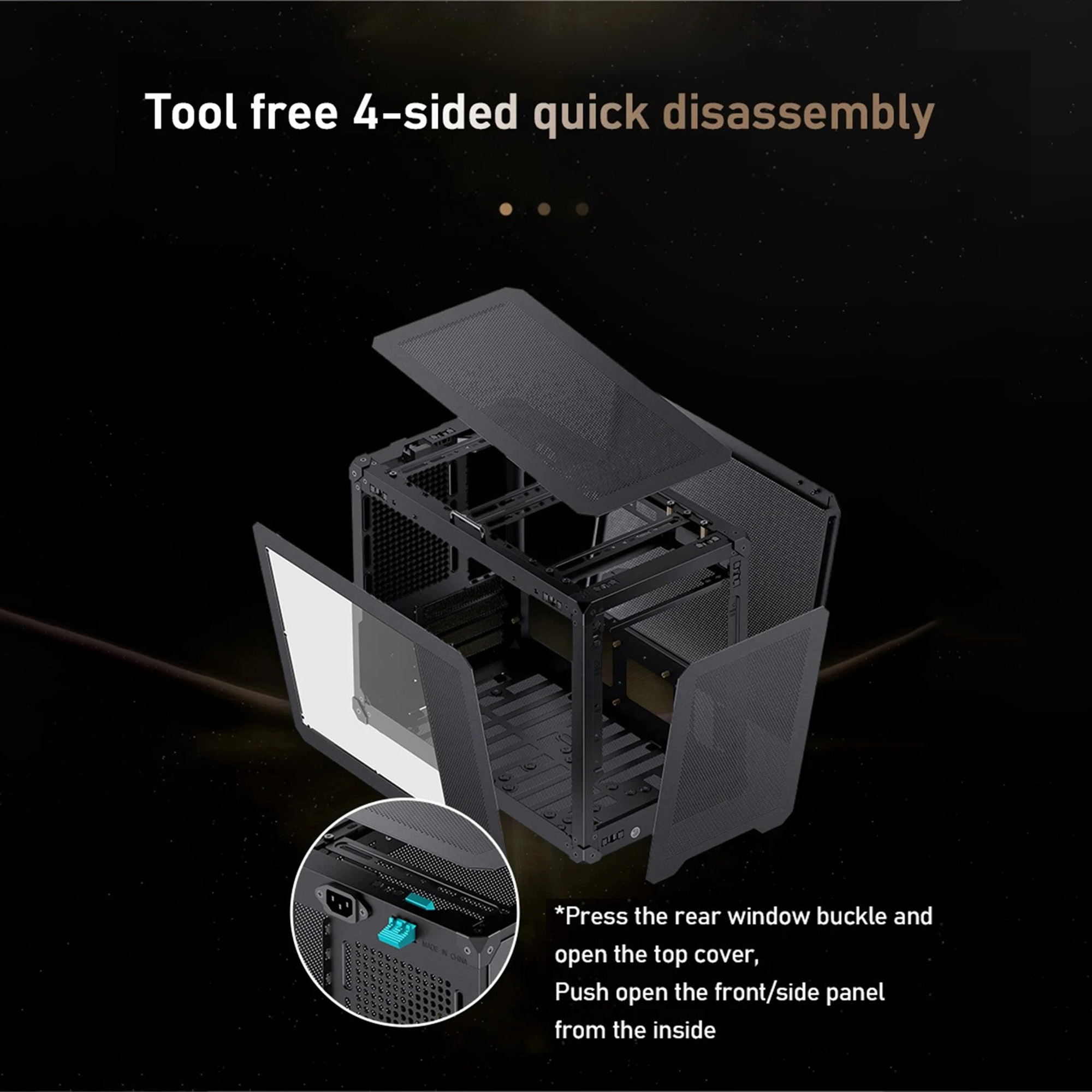 Casing JONSBO C6 MAX Mesh Hand - Pc Gaming Jonsbo ulasan dan harga