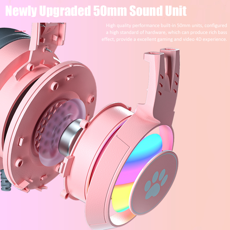 Headphone game telinga kucing  - Pc Gaming Y Monitor ulasan dan harga