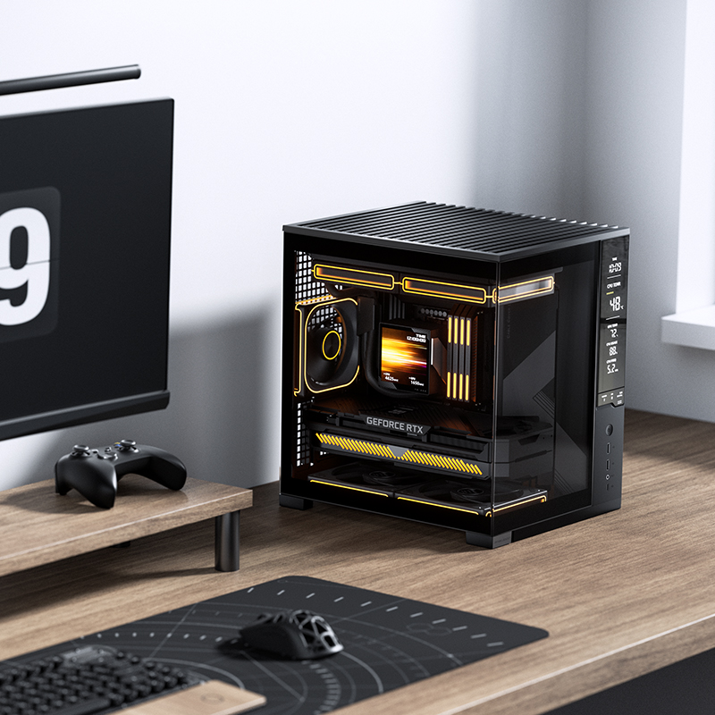 Casing PC Jonsbo D34 Desktop M - Pc Gaming Jonsbo ulasan dan harga