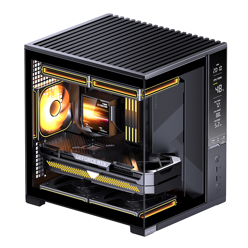 Casing PC Jonsbo D34 Desktop M - Pc Gaming Jonsbo ulasan dan harga