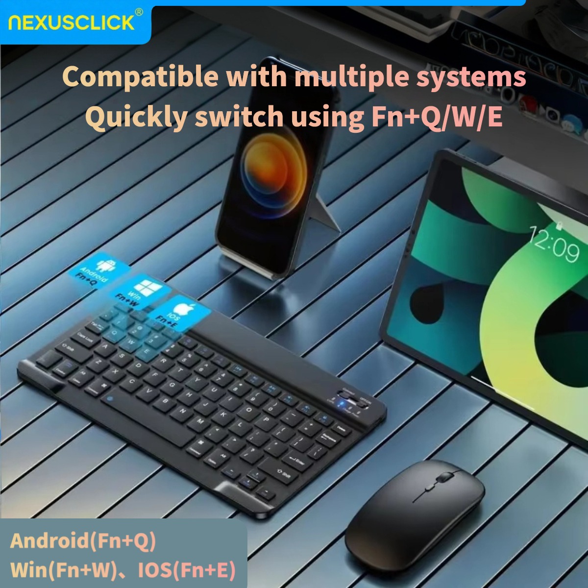 Keyboard Bluetooth Nirkabel Ne - Pc Gaming Xiaomi ulasan dan harga