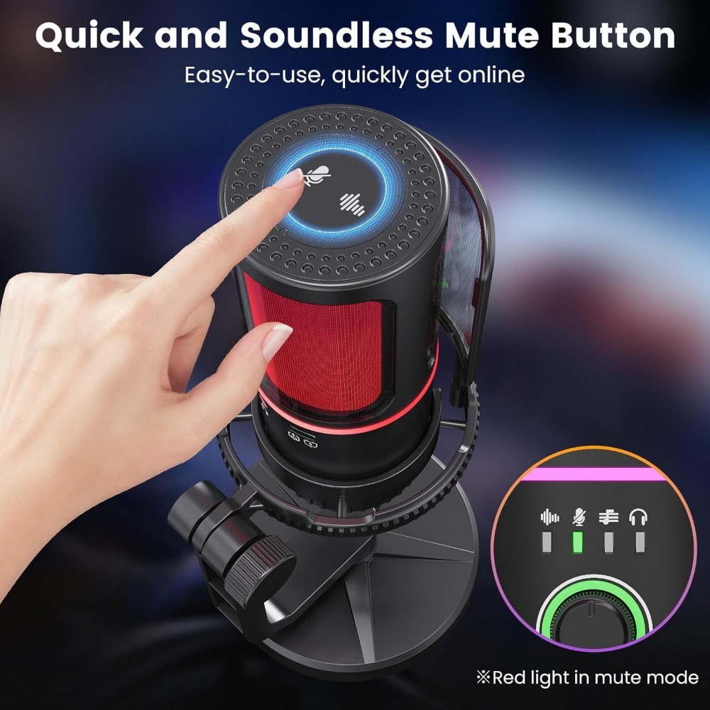 Mikrofon dengan Peredam Kebisi - Gaming Controller ulasan dan harga