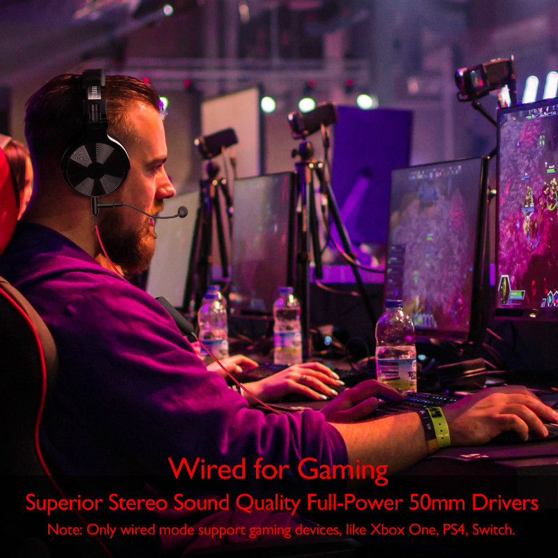 Oneodio headphone nirkabel Blu - Pc Gaming Y Monitor ulasan dan harga