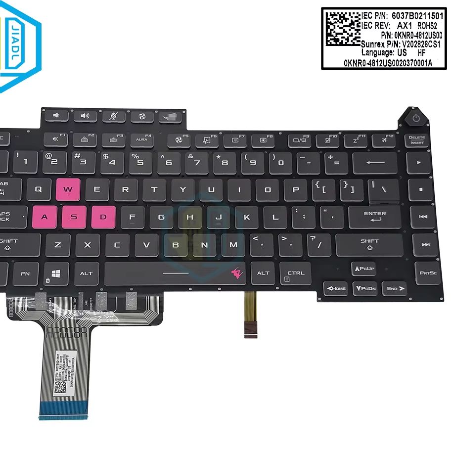 Keyboard Backlit RGB Latin LA  - No Rgb Gaming Pc ulasan dan harga