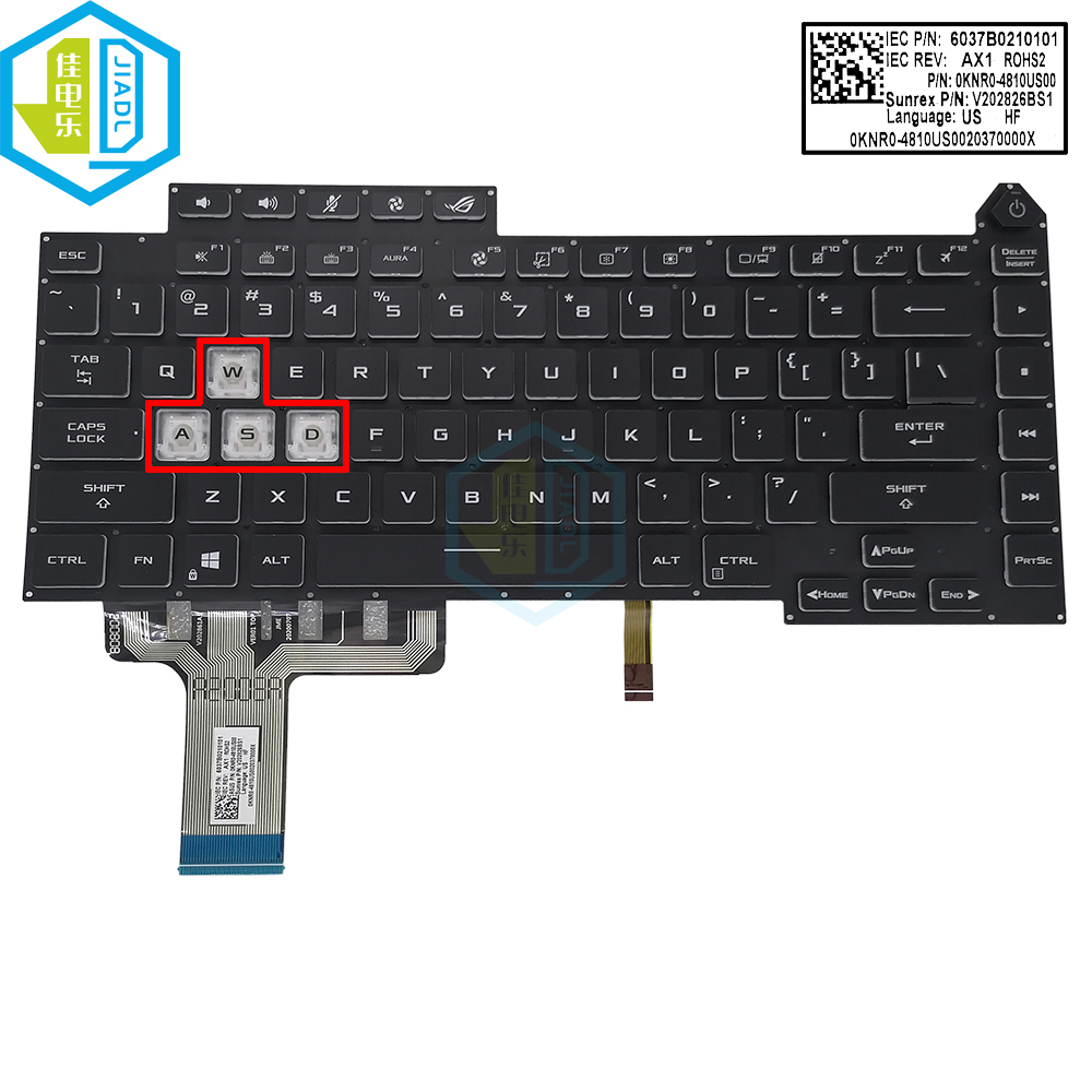 Keyboard Backlit RGB Latin LA  - No Rgb Gaming Pc ulasan dan harga